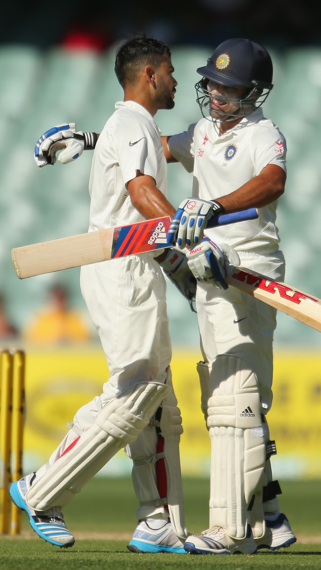 Virat Kohli vs Rohit Sharma against Australia in Tests