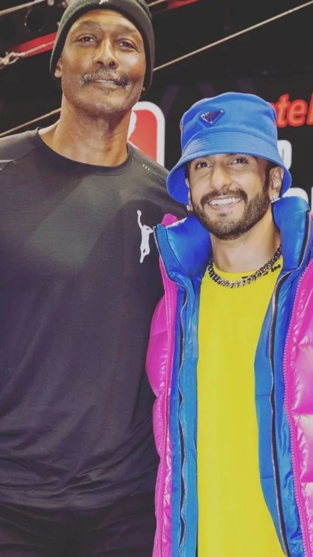Ranveer Singh attends NBA Game in Salt Lake City