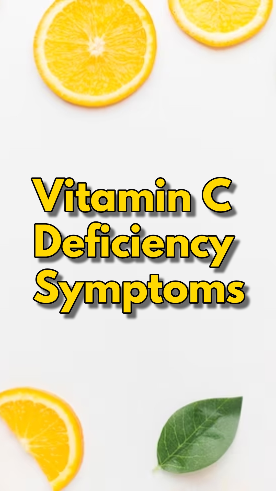 Vitamin C Deficiency Symptoms What are the warning signs you should be