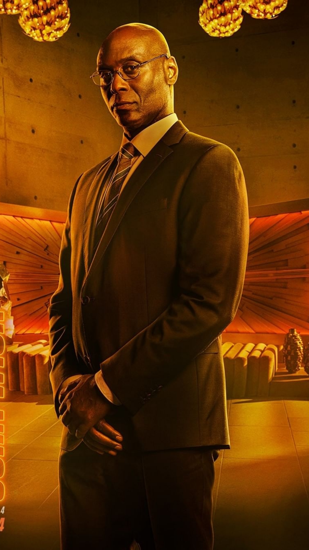 Lance Reddick as Agent Broyles in Fringe