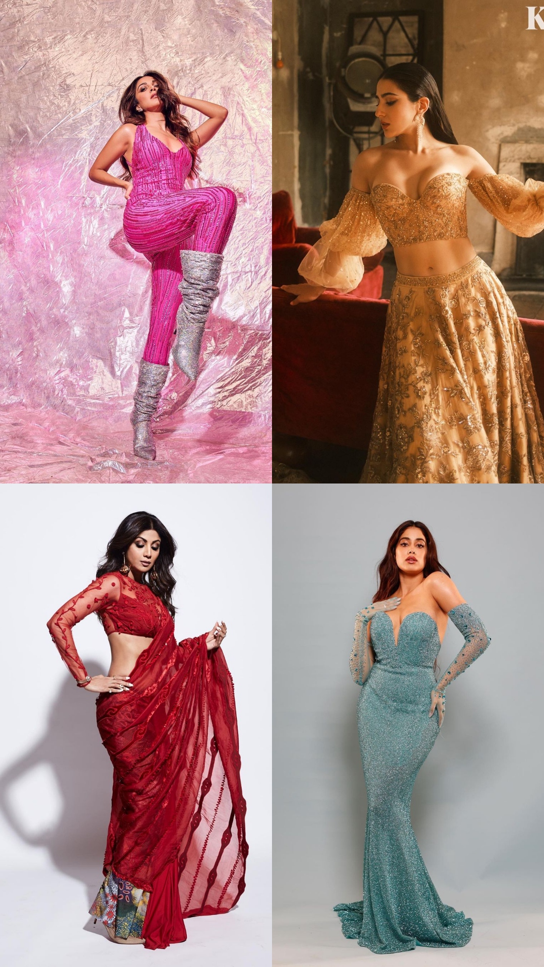 Kiara Advani to Jahnvi Kapoor, these Bollywood divas know how to shine in shimmery outfits
