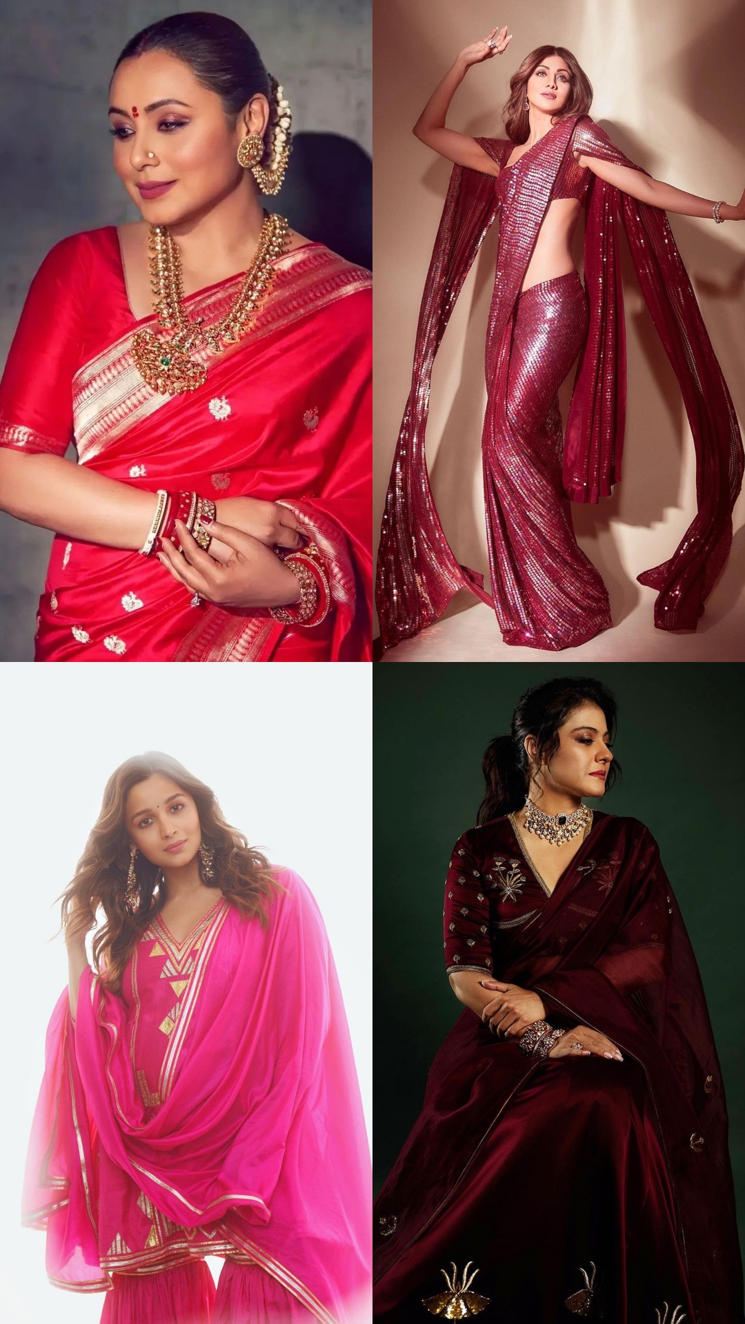 Celebrate Gudi Padwa in style; ethnic look to steal from Bollywood actresses