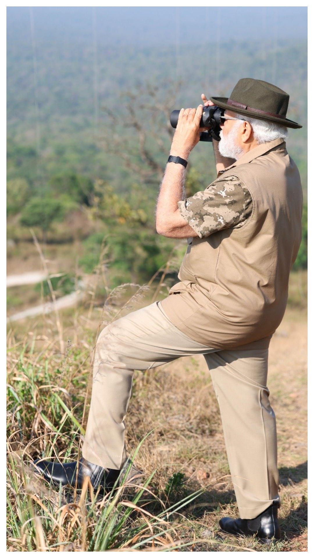 PM Modi goes on Jungle Safari