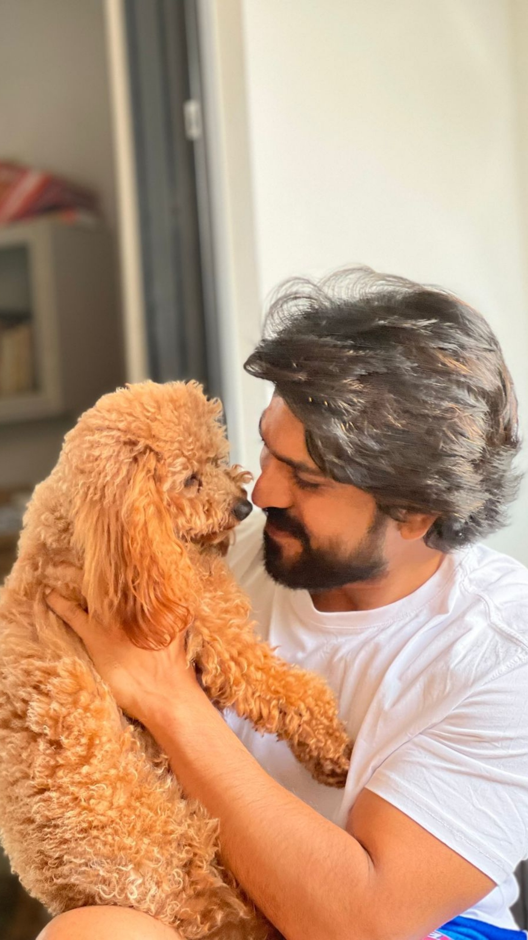 Ram Charan and his pet's PAW-dorable images will make your day