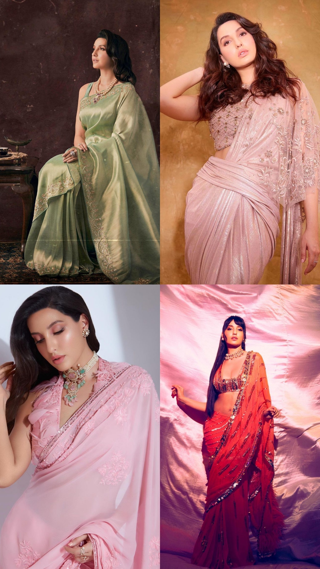 Insta Story - 5 Fav Saree Looks of Vidya Balan - The Story of Fashion by  Sareez.com