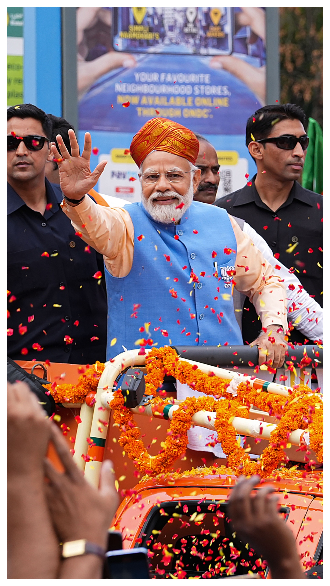 PM Modi&rsquo;s longest roadshow in Bengaluru 