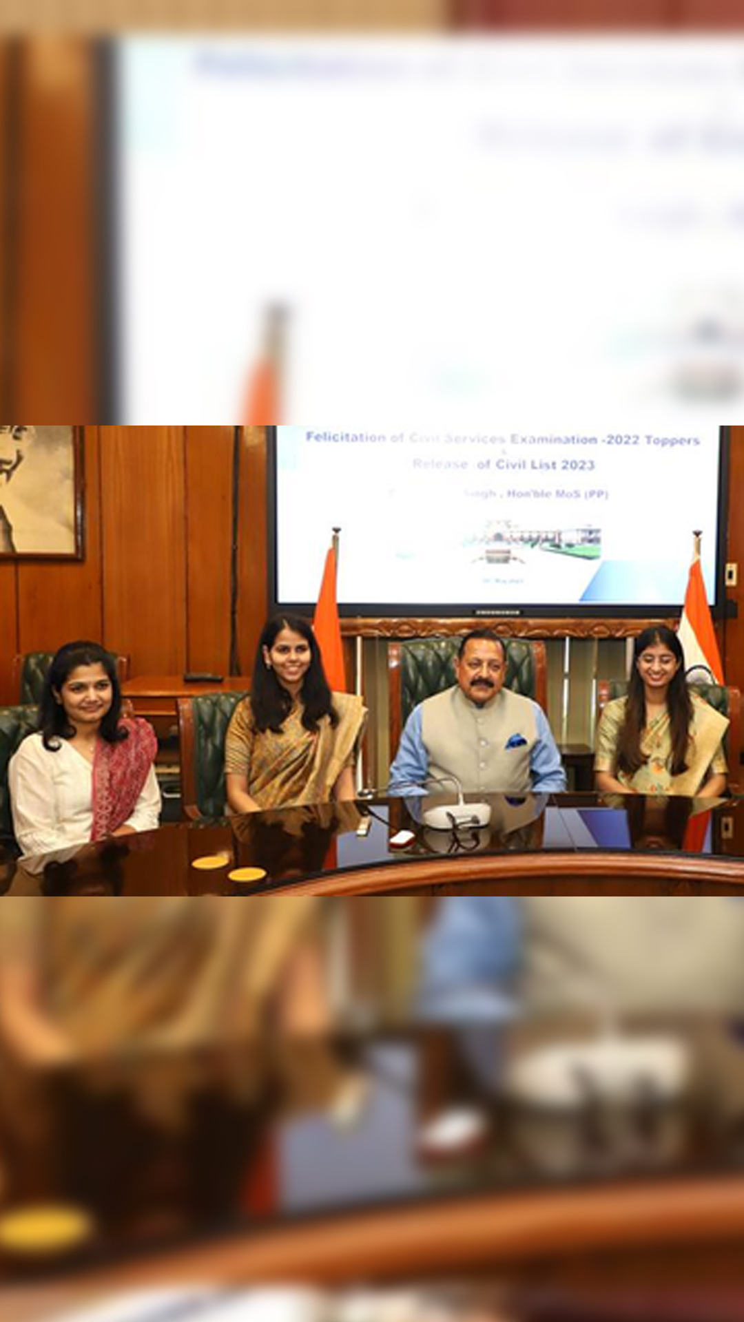First 20 all-India toppers of UPSC 2023 felicitated
