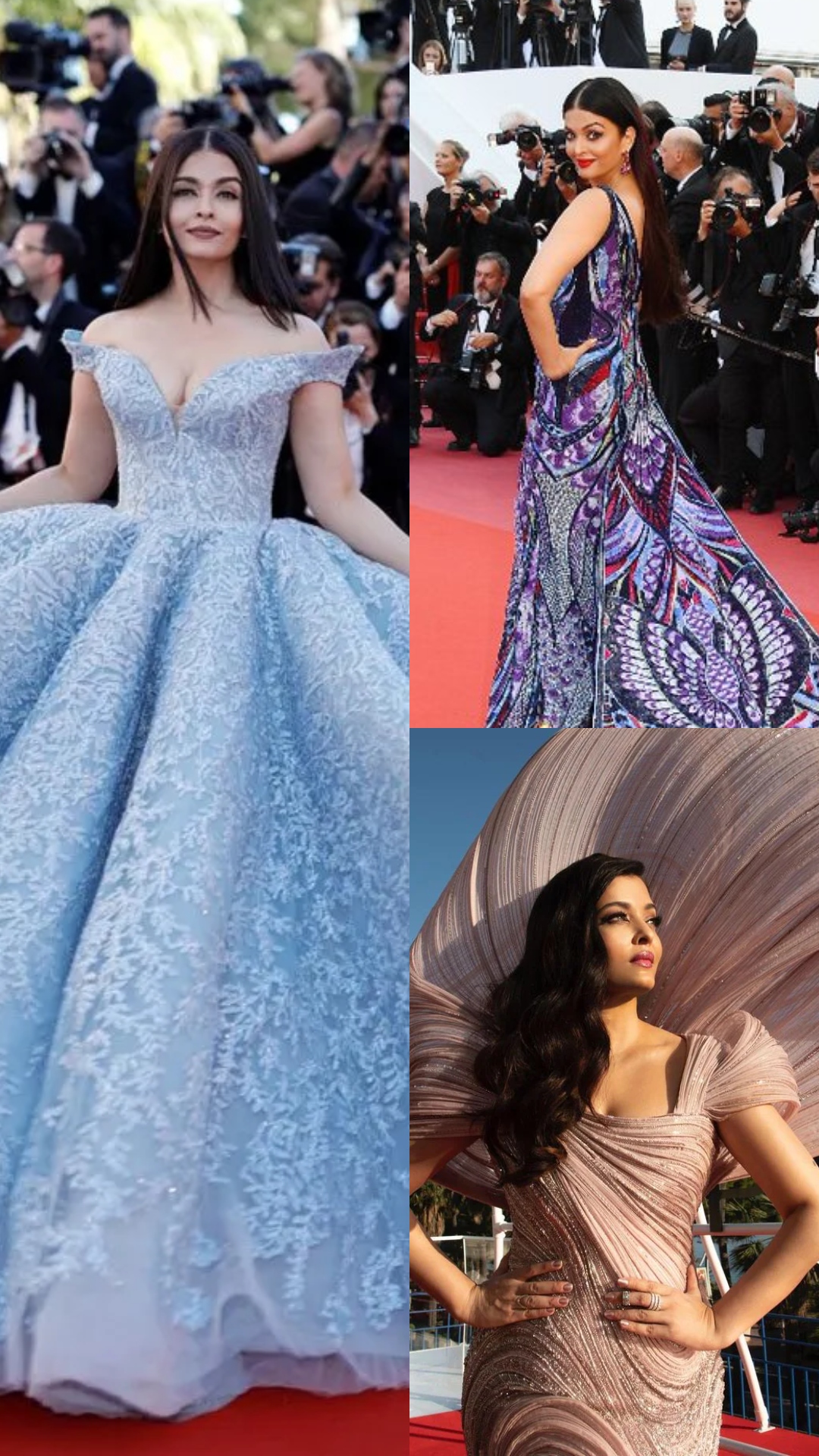 When Aishwarya Rai Bachchan Shut Down The Red Carpet At Cannes With Her  Iconic Cinderella Appearance