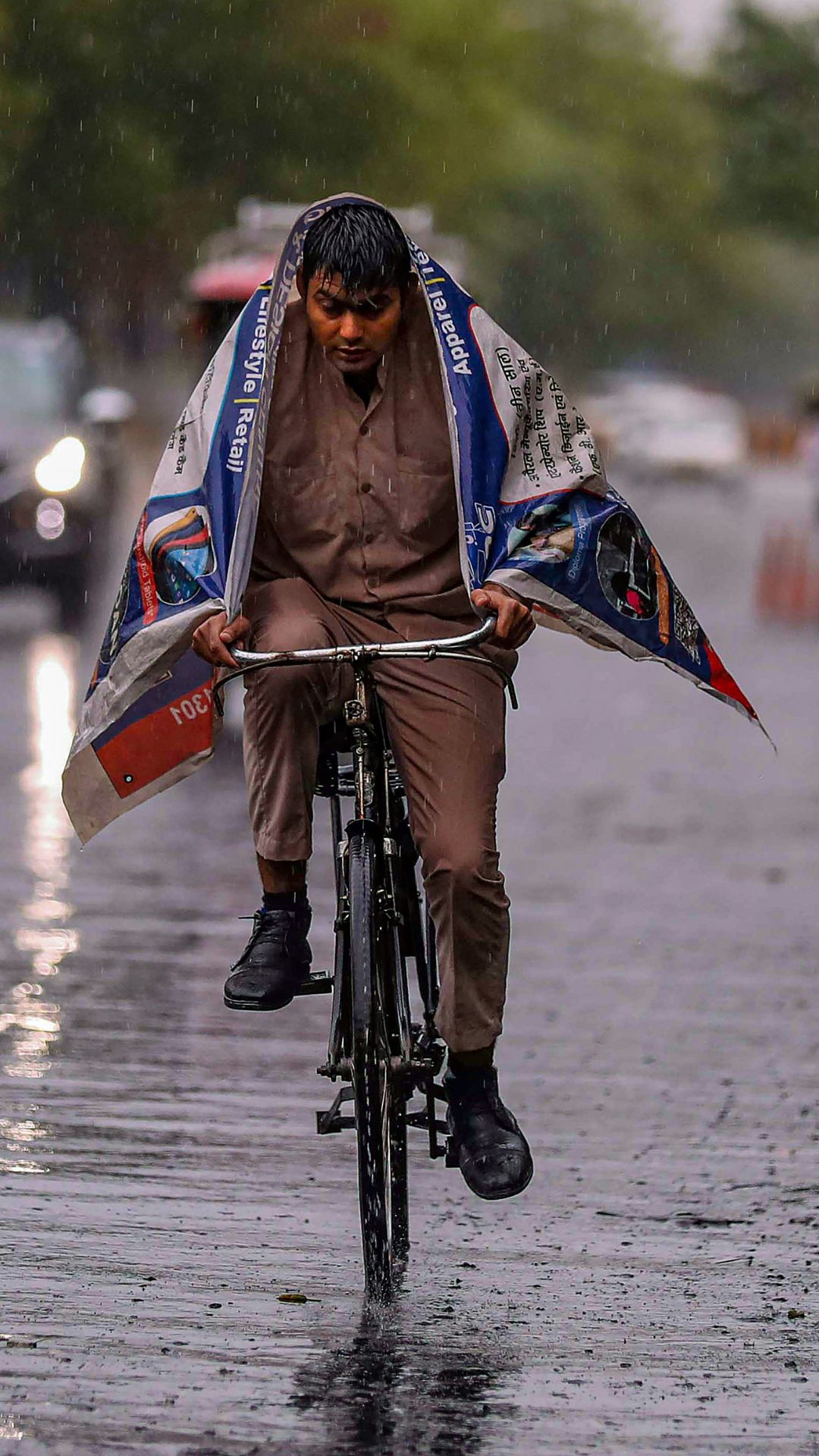 Delhi rains bring cheer from sweltering heat