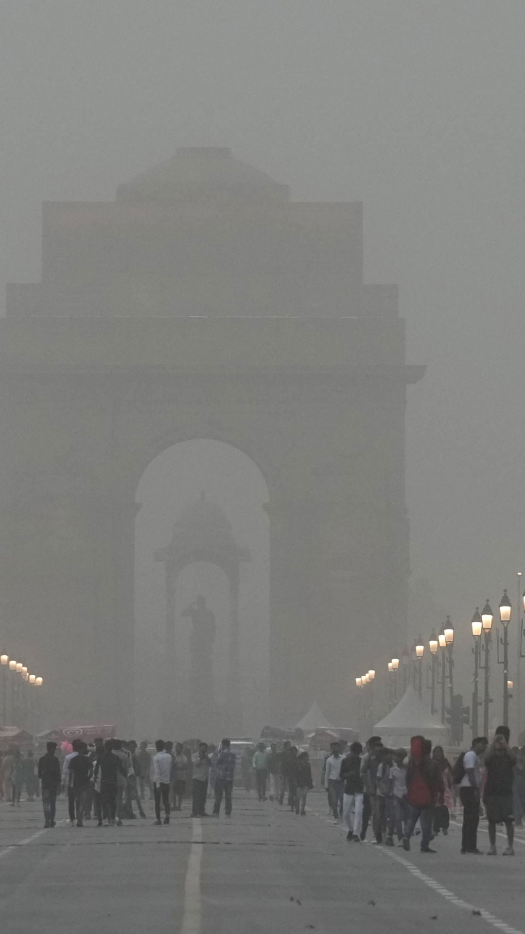 Change of weather in Delhi 