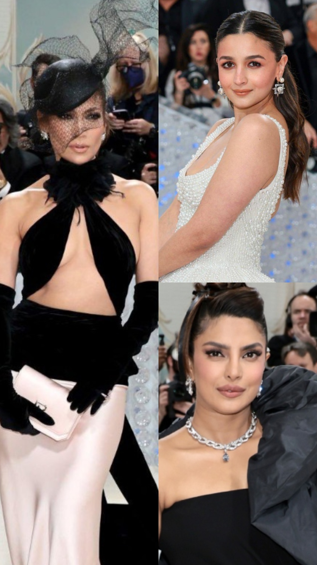 Jennifer Lopez in sultry gown to Alia Bhatt and Priyanka Chopra's long trails: Who wore what at Met Gala 2023