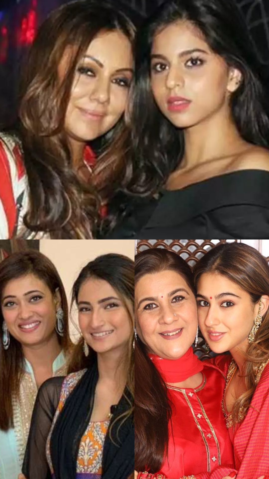 Suhana-Gauri, Palak-Shweta to Sara and Amrita Singh: Mother-Daughter Jodis