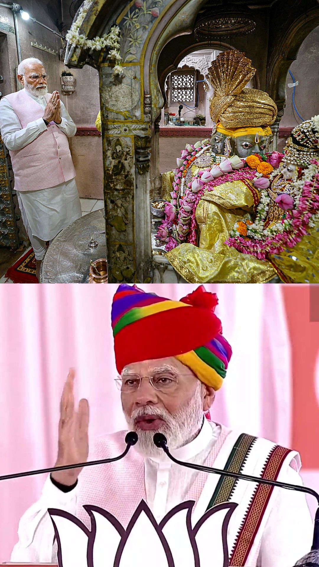 These pics sum up PM Modi's day out in Rajasthan 