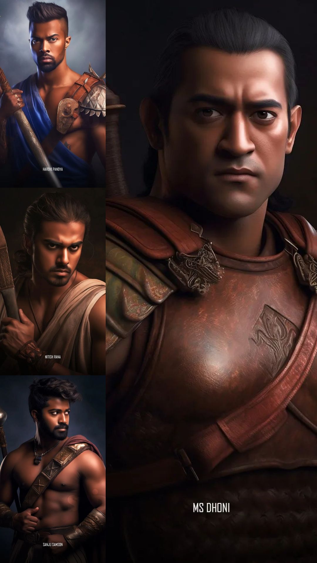 What If IPL Captains Were Medieval Warriors? AI Shows How They Would Look 