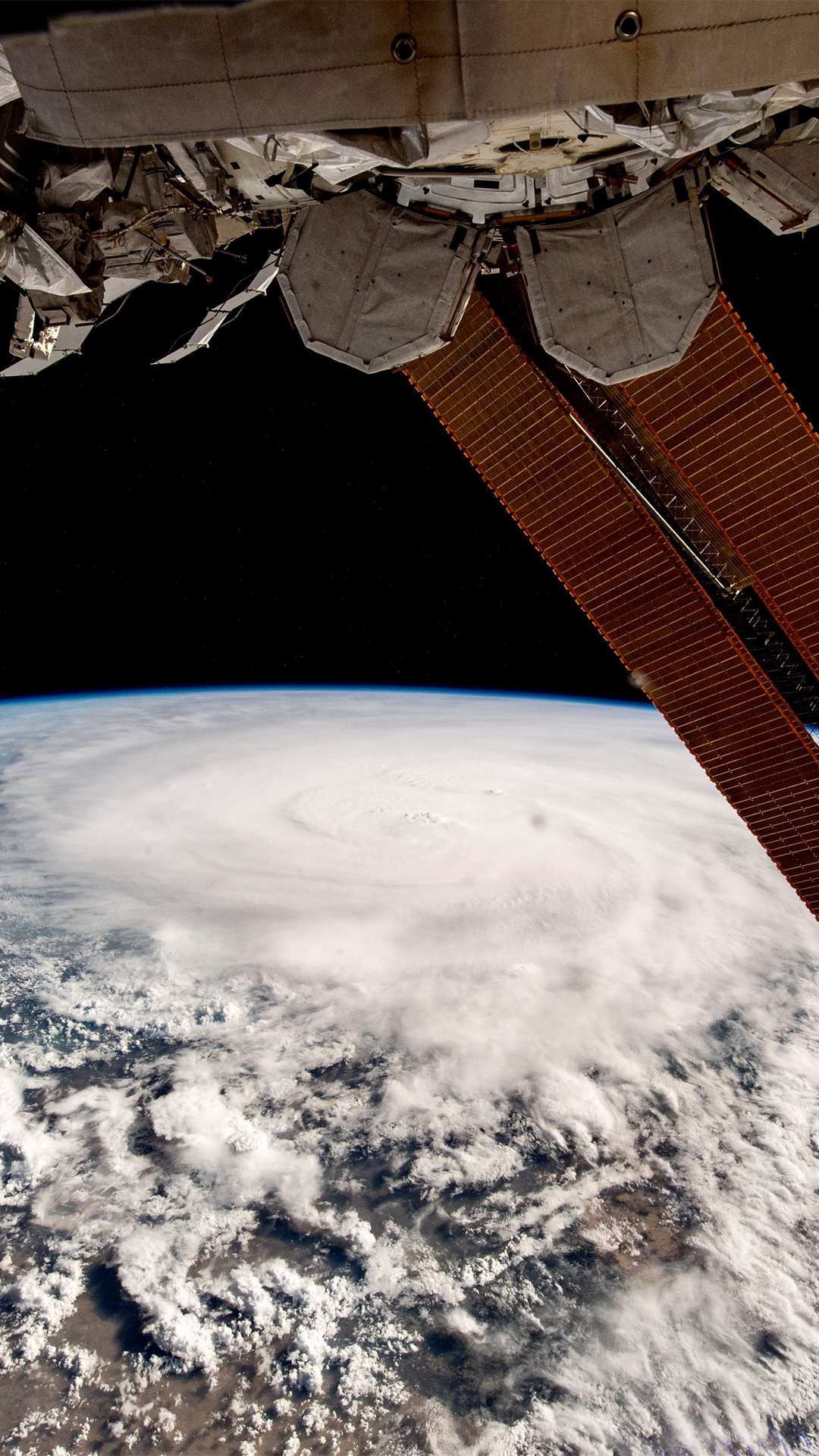 UAE astronaut Sultan Al-Neyadi shared stunning images of cyclonic storm 'Biparjoy' from space