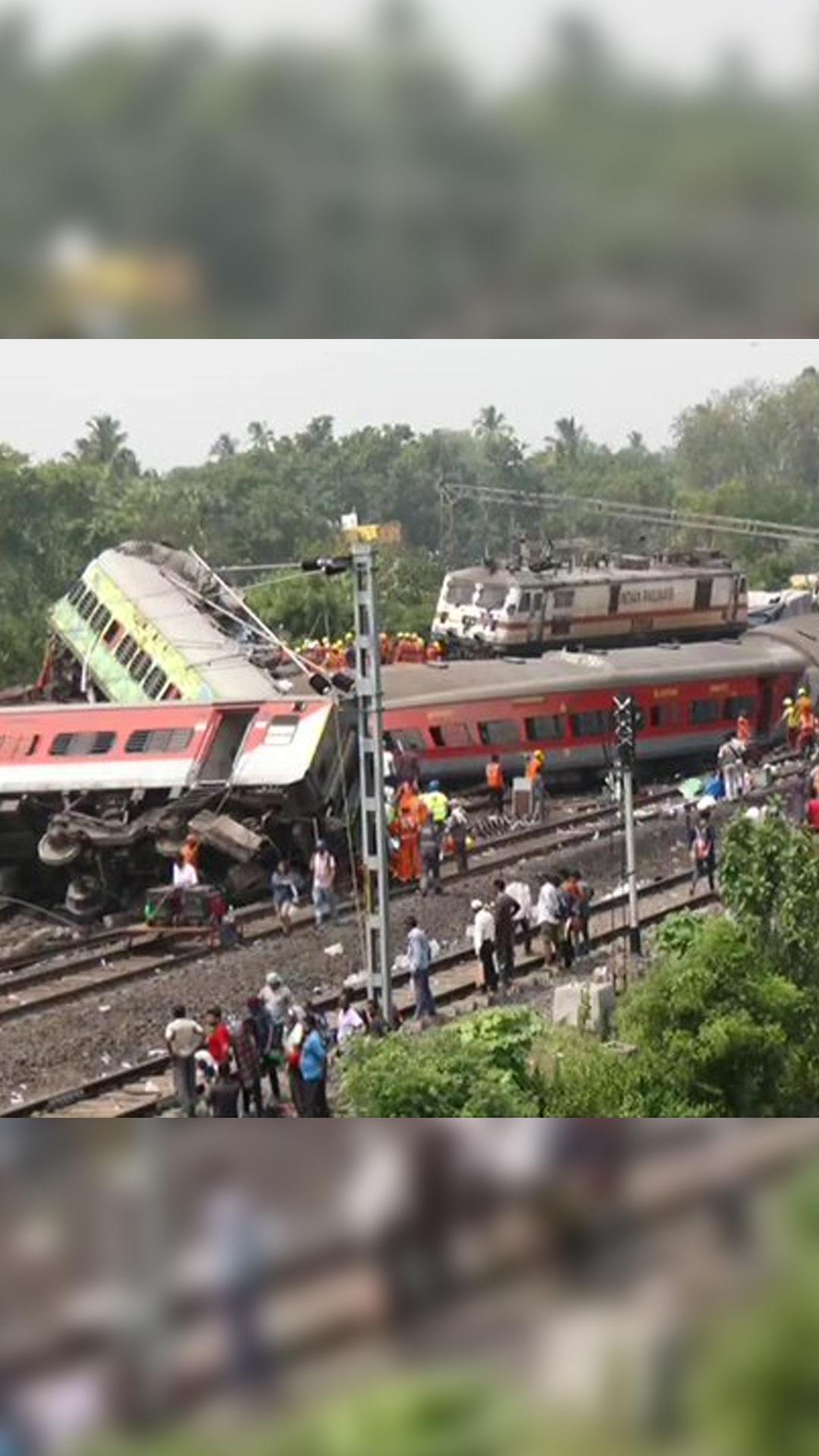 Odisha train accident: Coromandel Express' horrific crash in photos