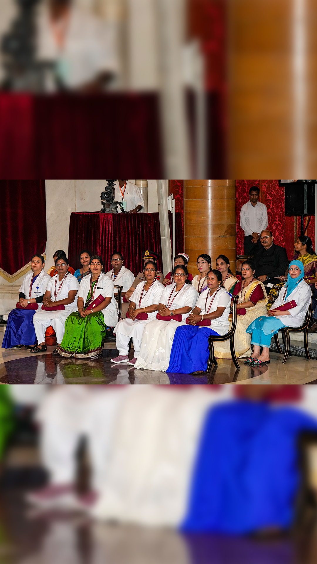 National Florence Nightingale Awards: President Droupadi Murmu presents Awards to Nursing professionals