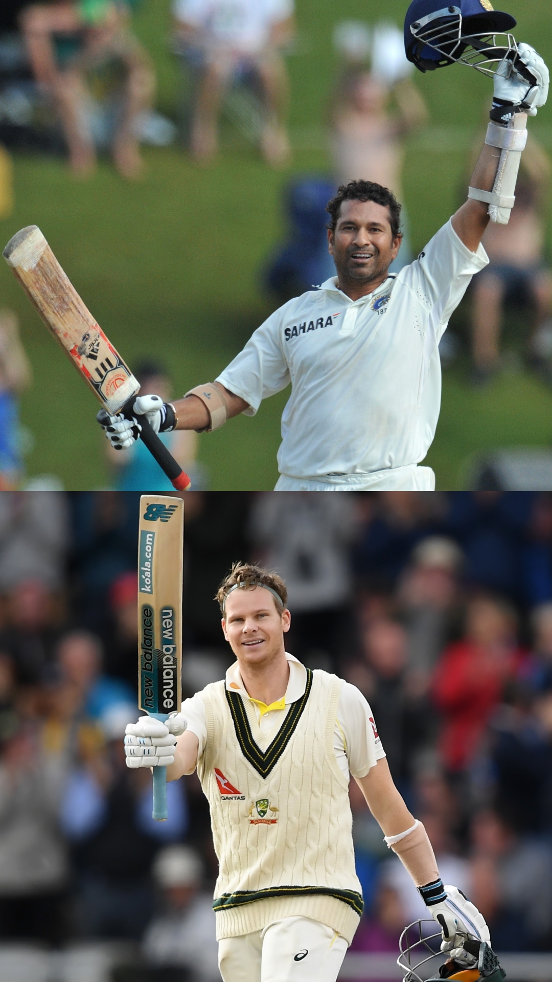 Top 10 batters with most hundreds in Test Cricket feat. Sachin Tendulkar and Steve Smith