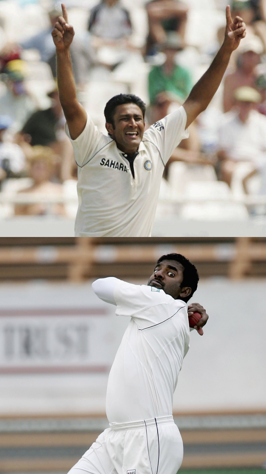 Featuring Anil Kumble and Muttiah Muralidaran, Top 10 wicket takers in International Cricket