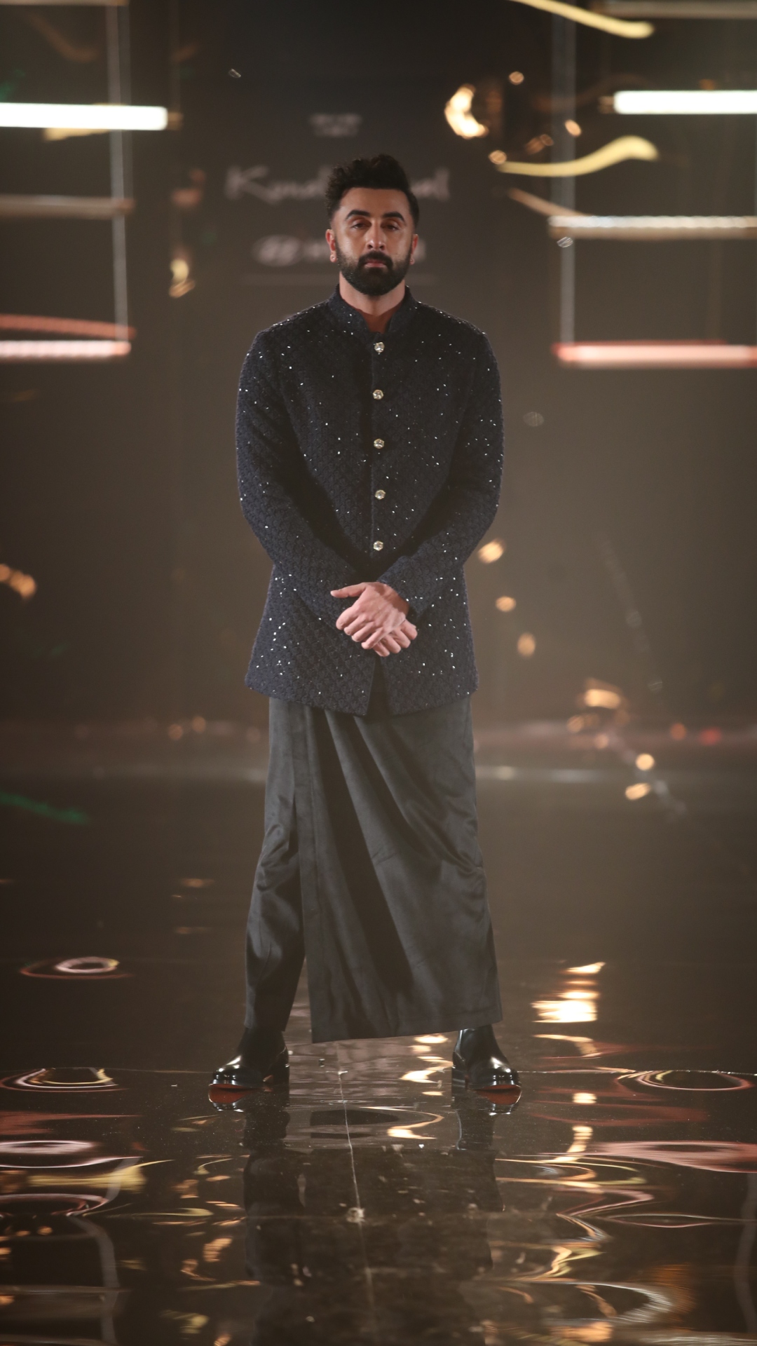 Too hot to handle! Ranbir Kapoor walks for Kunal Rawal at India Couture Week 2023