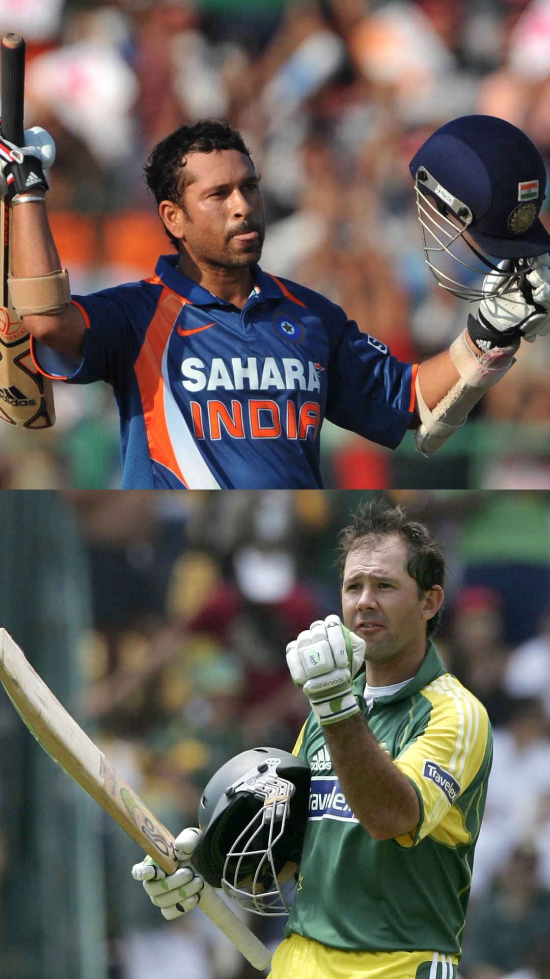 Top 10 batters to score most runs in ODI World Cup history featuring Sachin Tendulkar and Ricky Ponting