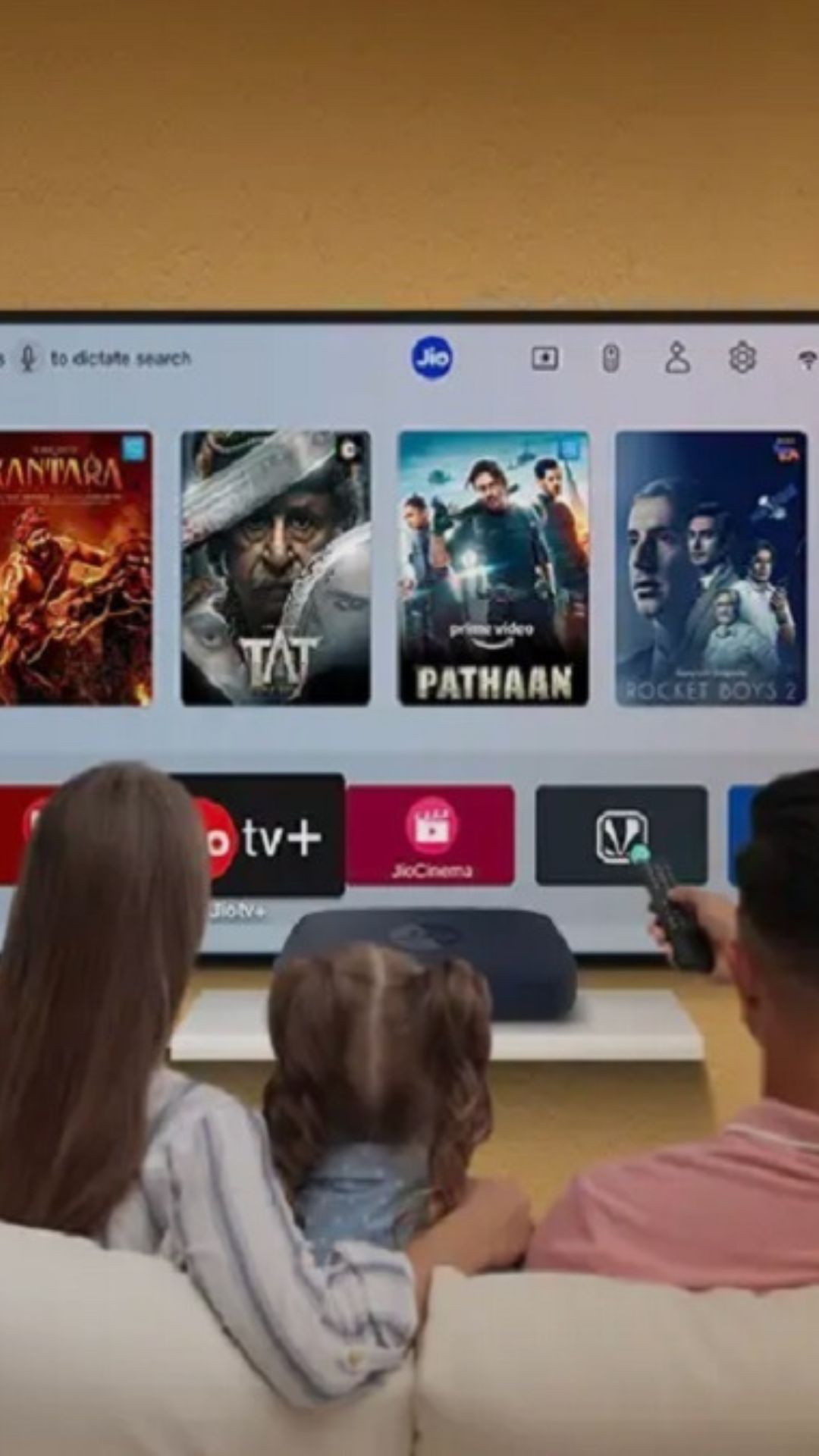 With JioAirFiber, you get access to 16 popular OTT subscriptions, including Netflix and Amazon Prime.
