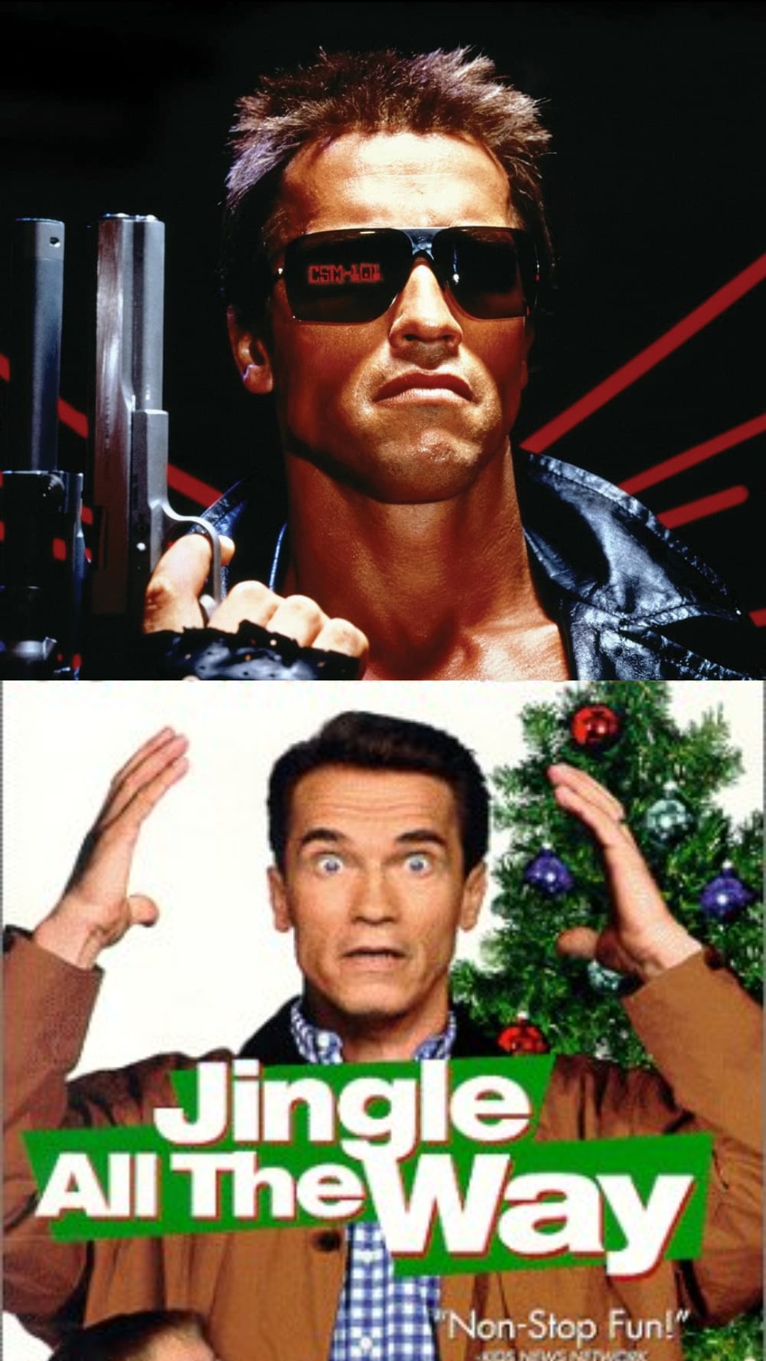The Terminator to Jingle All the Way: Classic hits of Arnold Schwarzenegger