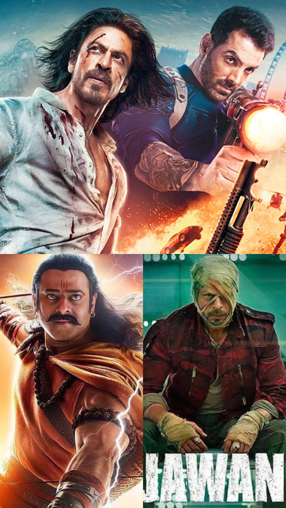 Jawan, Pathaan to Gadar 2: Some highest grossing films of 2023