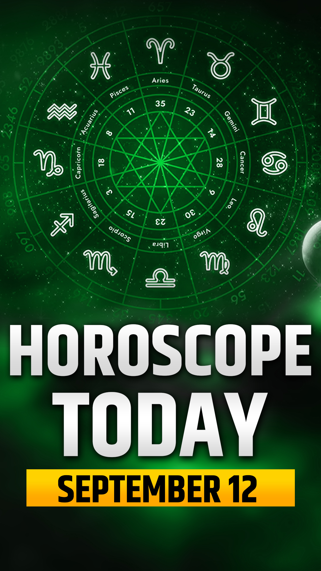 Horoscope Today, September 12: Know lucky colour and numbers for all zodiac signs