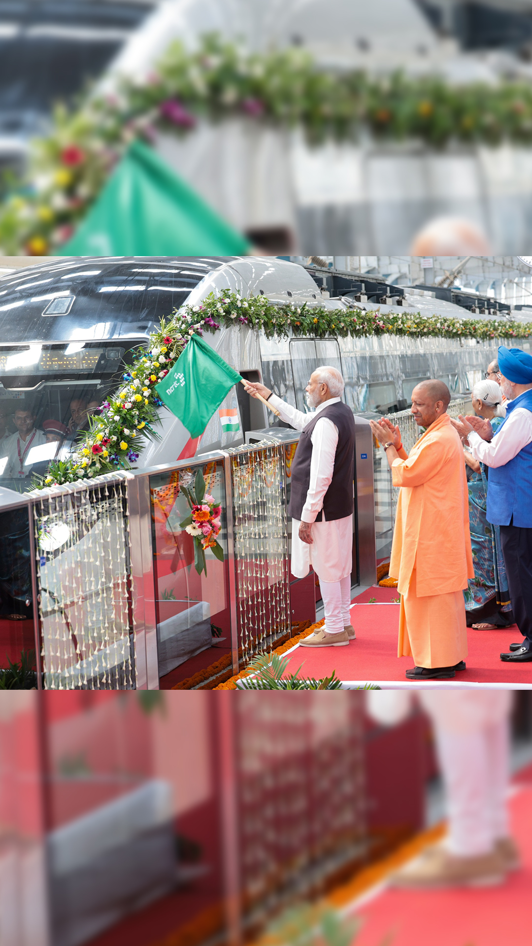 Narendra Modi photos: PM flags off Namo Bharat, India's first rapid rail