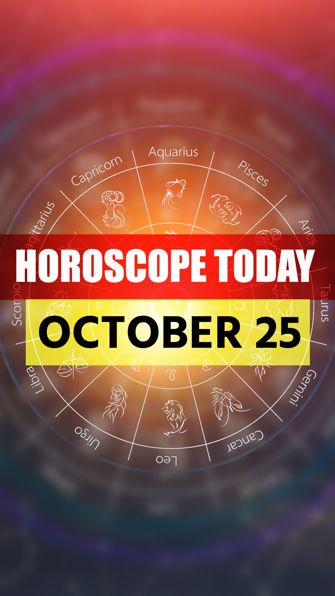 Know lucky colour, number of all zodiac signs for horoscope October 25