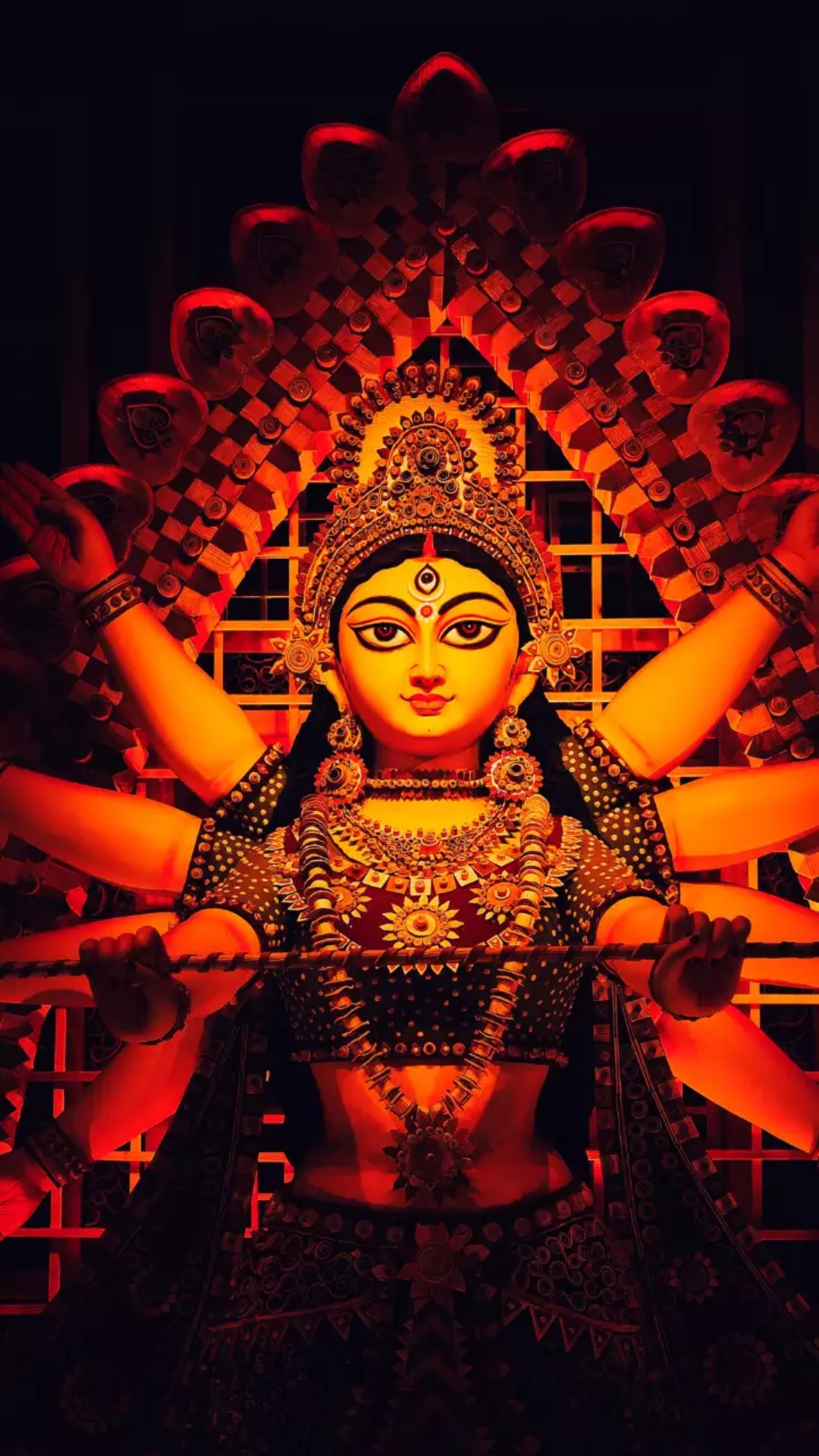 Mahagun Moderne Durga Puja samiti pandal (sector 78)