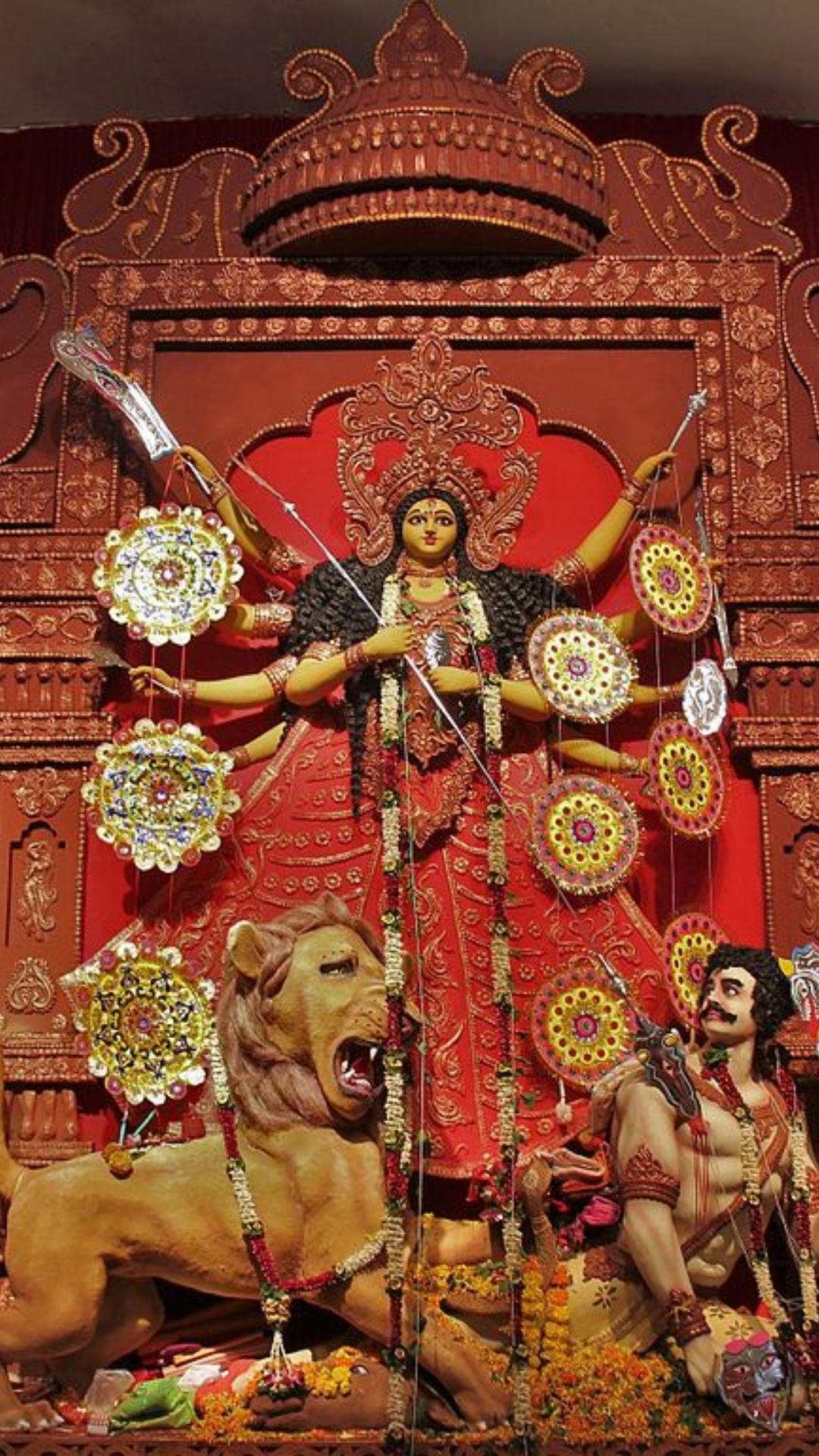 Balaka Bengali cultural association&#039;s pandal (Sector 61)