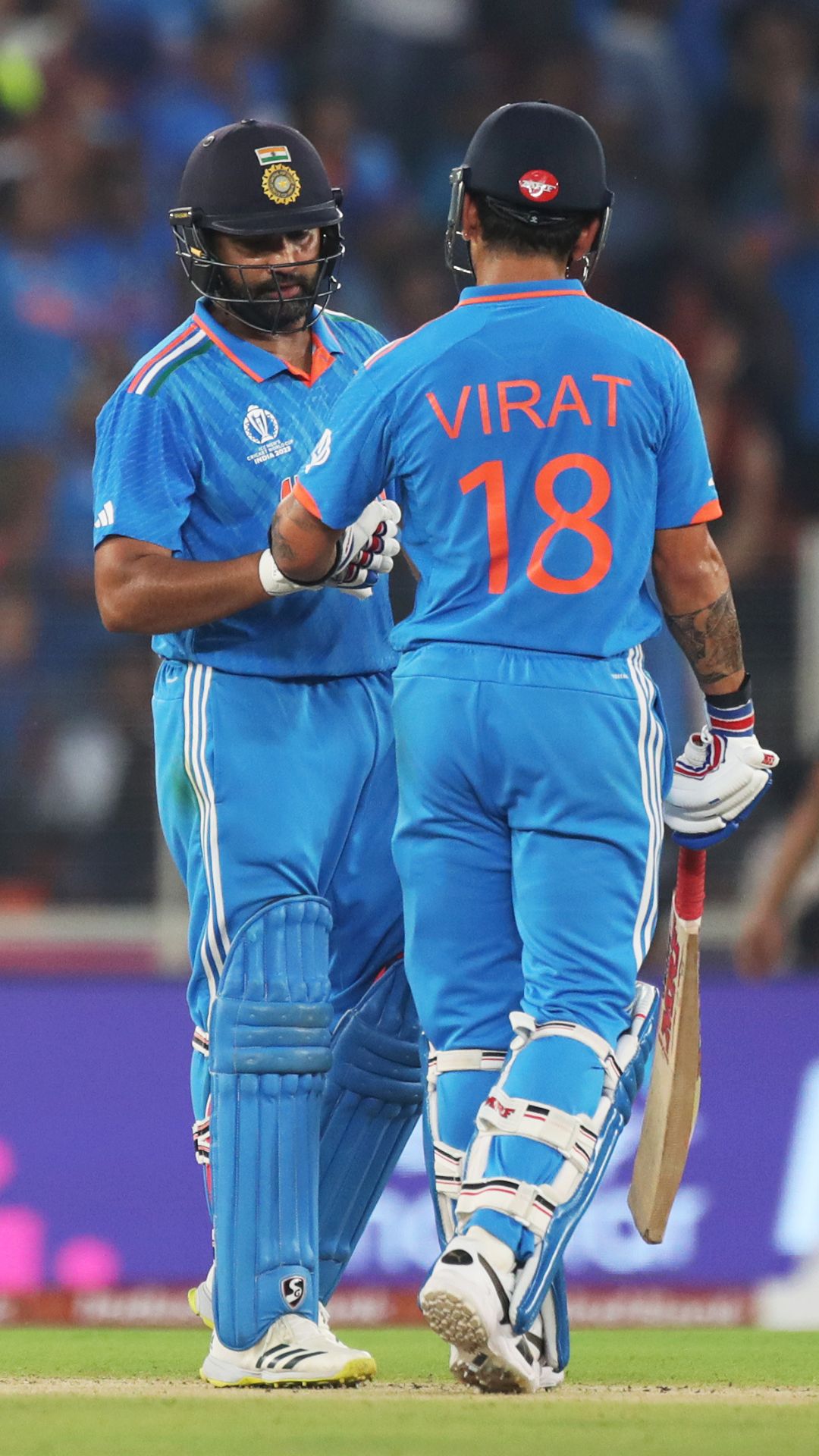 Most double hundred partnerships in ODIs; Virat-Rohit on top