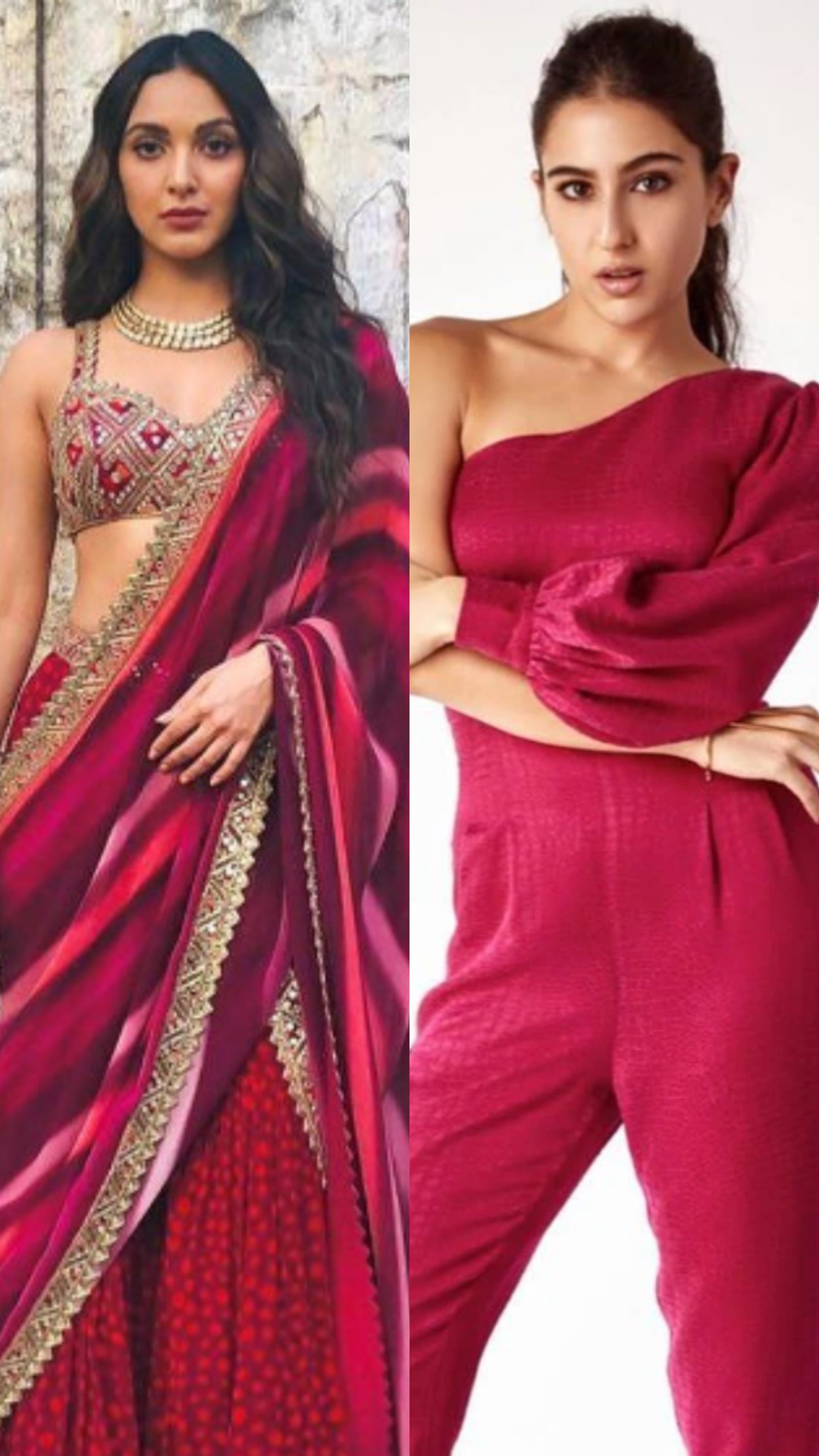 From Kiara to Sara, check how to don 'Viva Magenta' this festive season