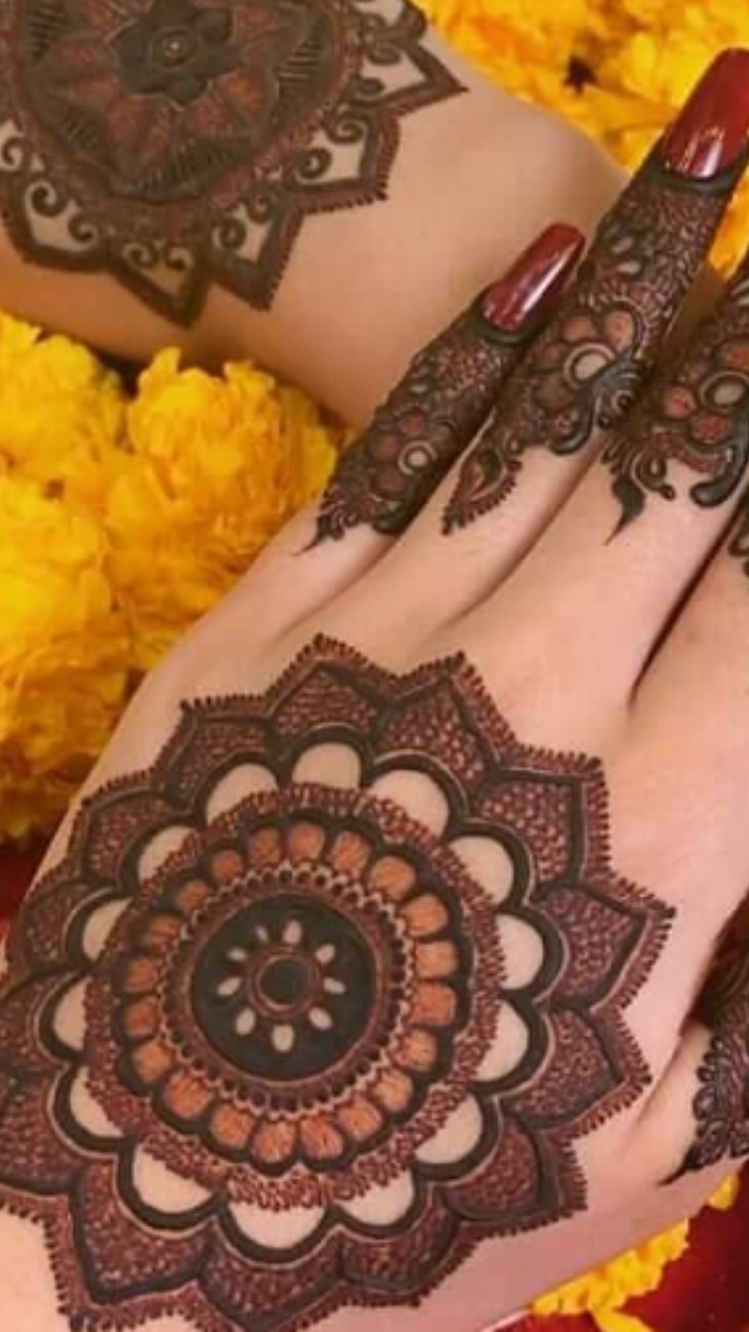 Arabic mehndi design hi-res stock photography and images - Alamy