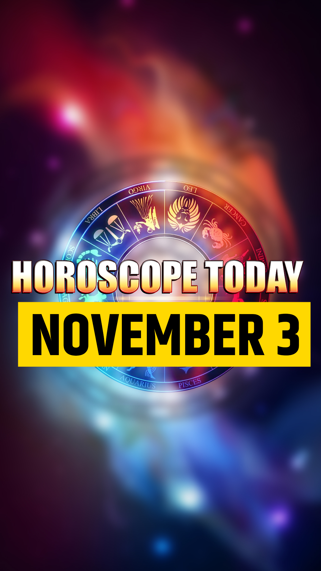 Know lucky colour, number of all zodiac signs for horoscope November 3