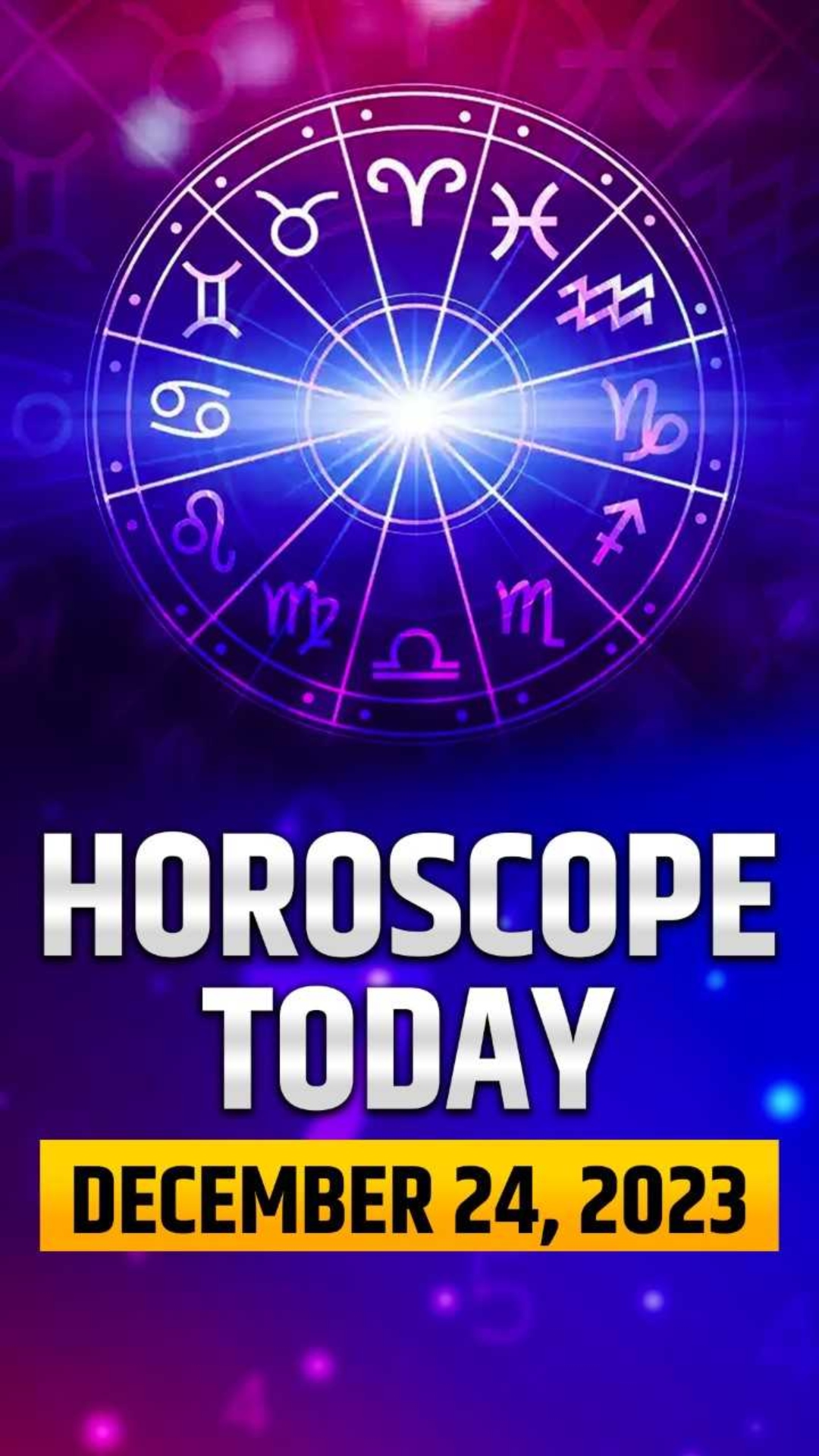 Horoscope Today, December 24: Marital bliss for Libra, know about other zodiac signs
