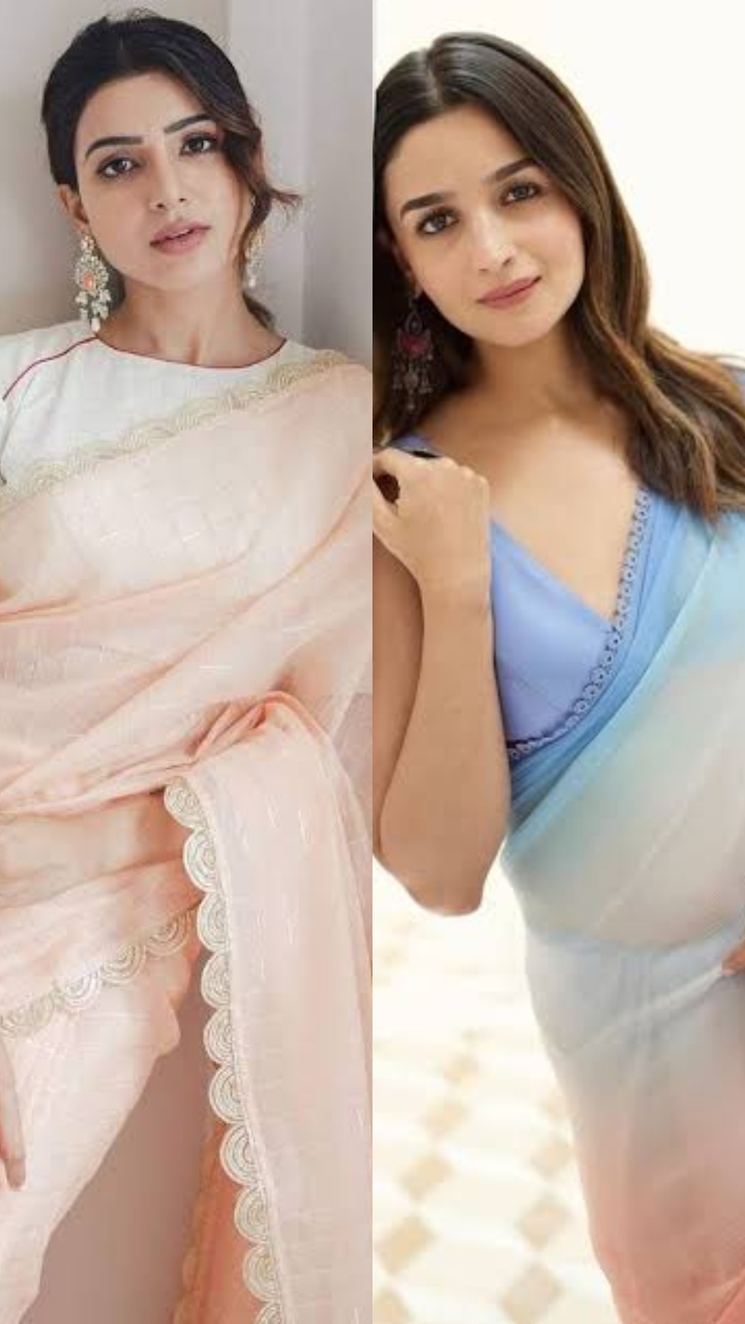Samantha Ruth Prabhu to Alia Bhatt, B-town divas rocking pastel sarees