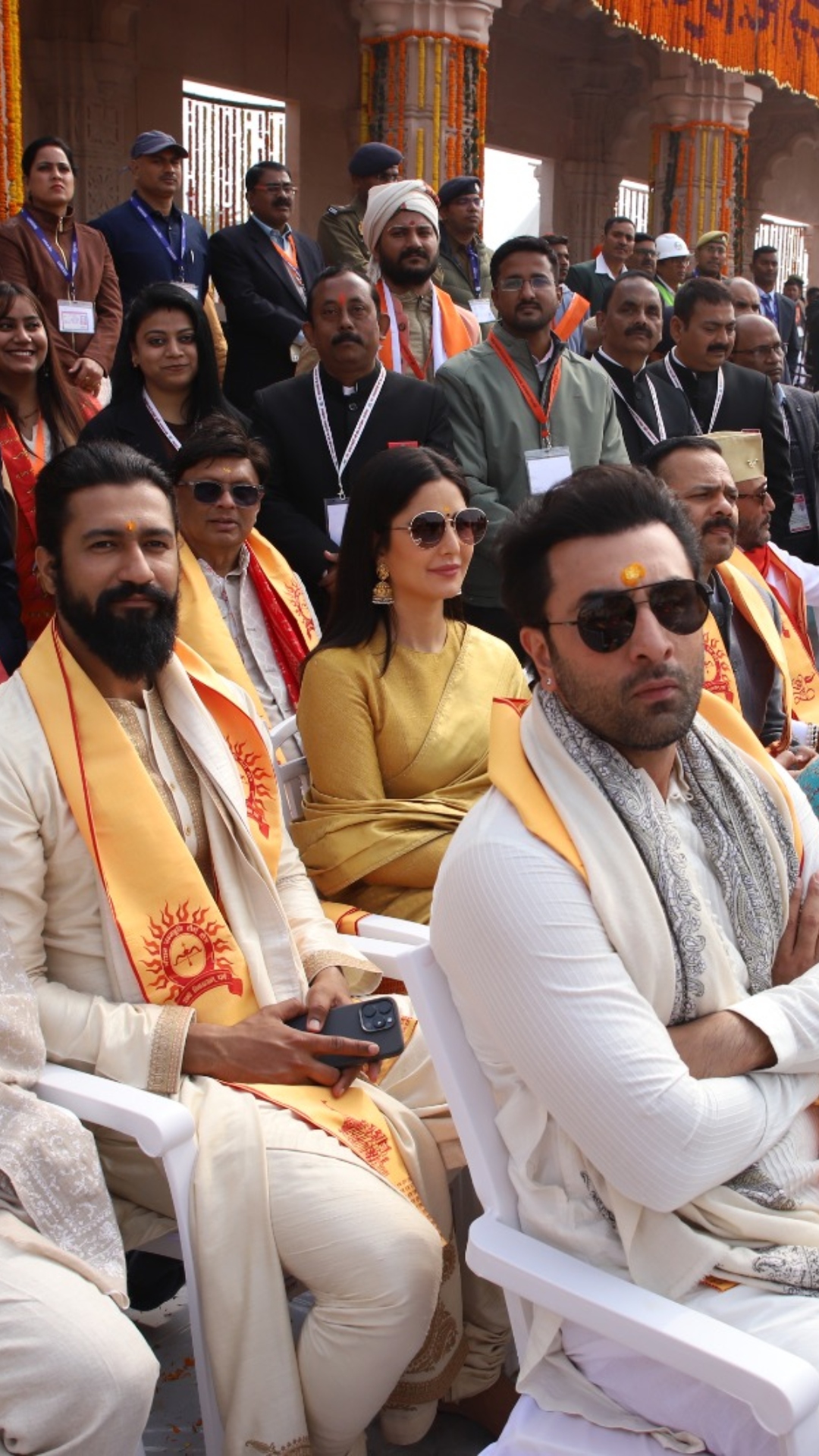 Ranbir-Alia to Vicky-Katrina: Celebs dress in ethnic best to attend Ram Temple event