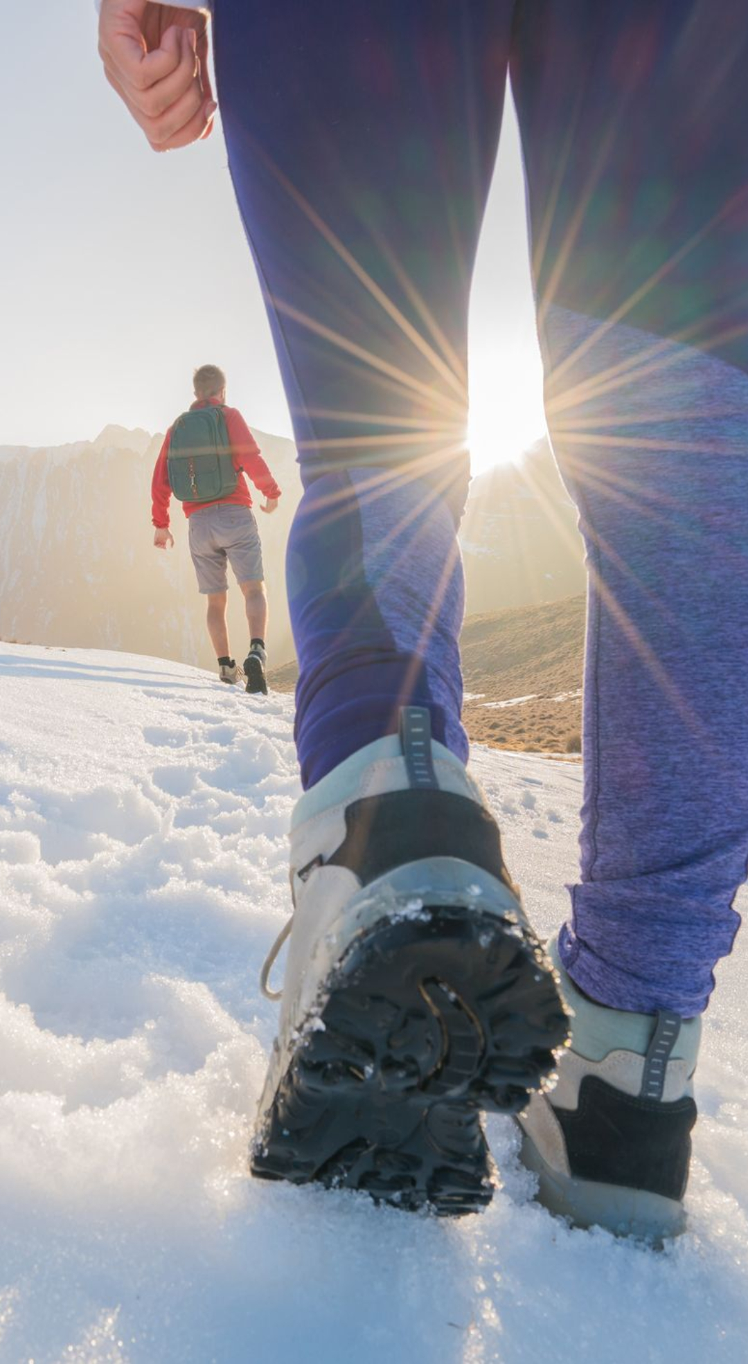 Tips to keep yourself warm while going for a walk in winter