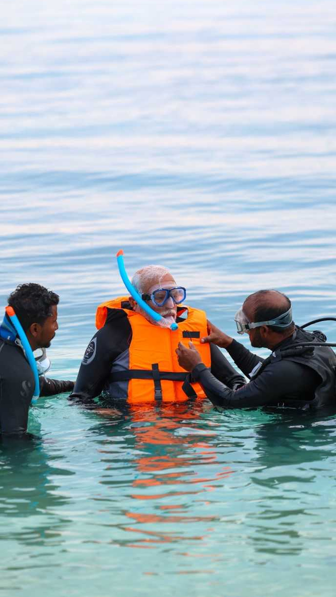 PM Modi goes snorkelling to explore undersea life during recent visit to Lakshadweep islands