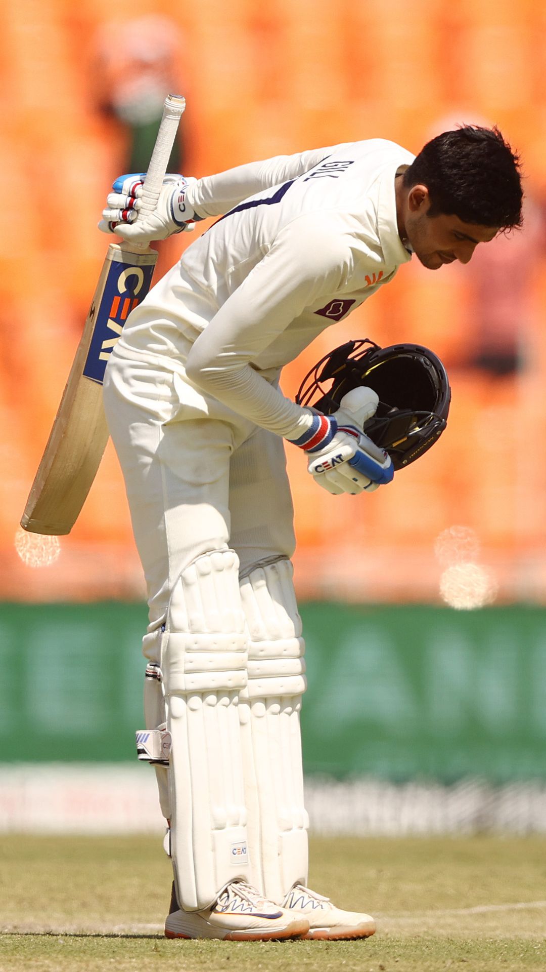 Shubman Gill's last 10 Test innings