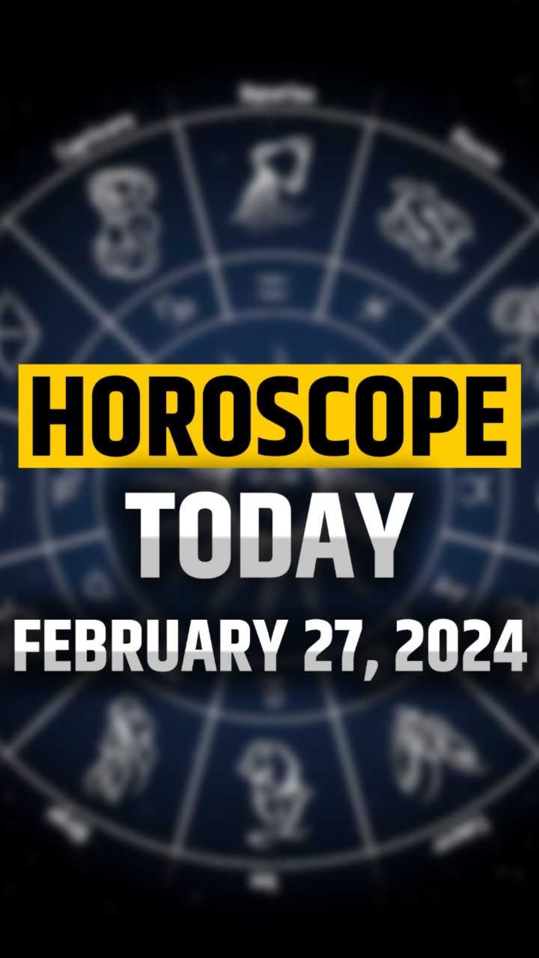 Horoscope Today February 27 Problems for Aquarius to end soon