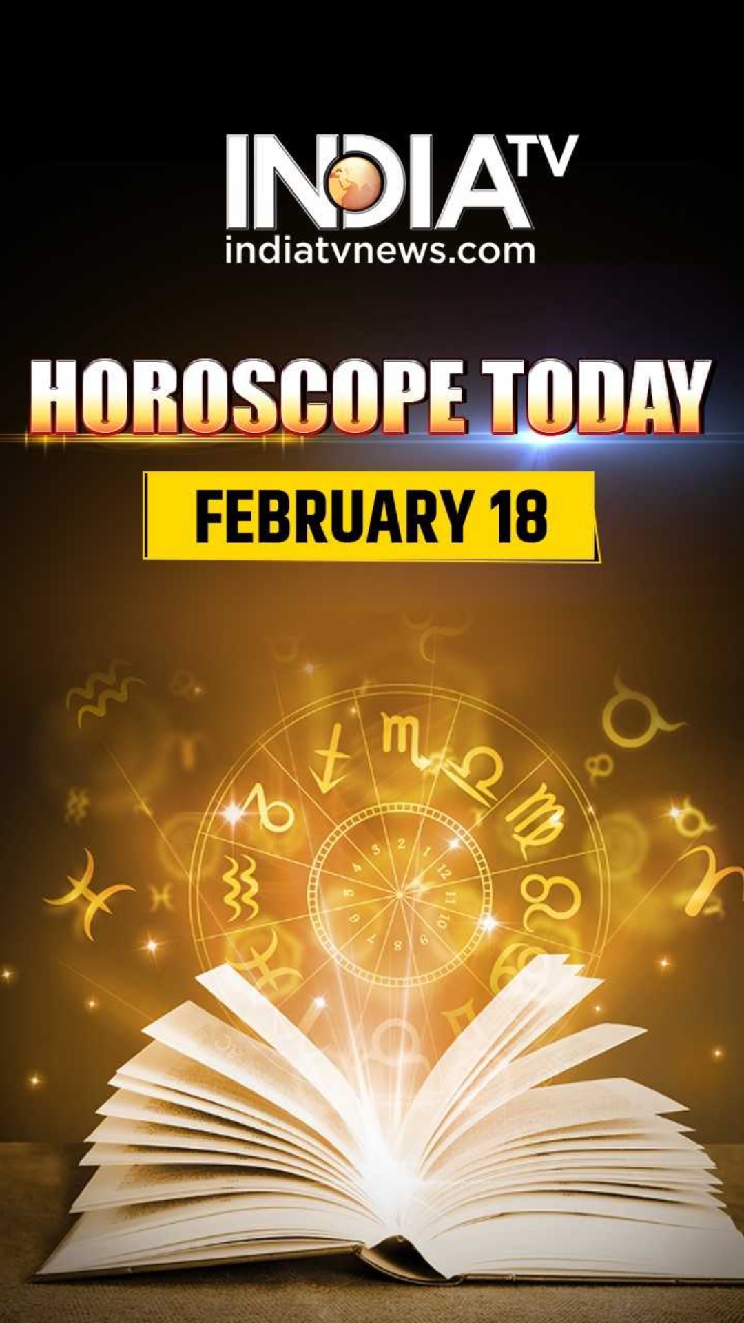 Horoscope Today, February 18: Enthusiastic day for Aquarius; know about other zodiac signs