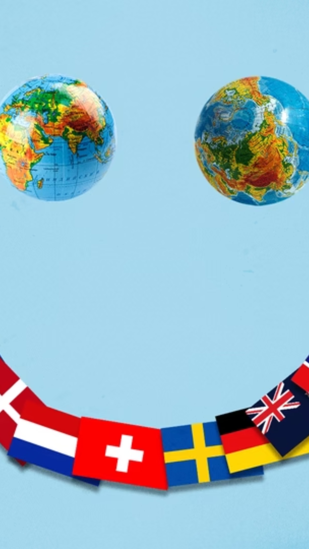 Top 10 happiest countries in the world 