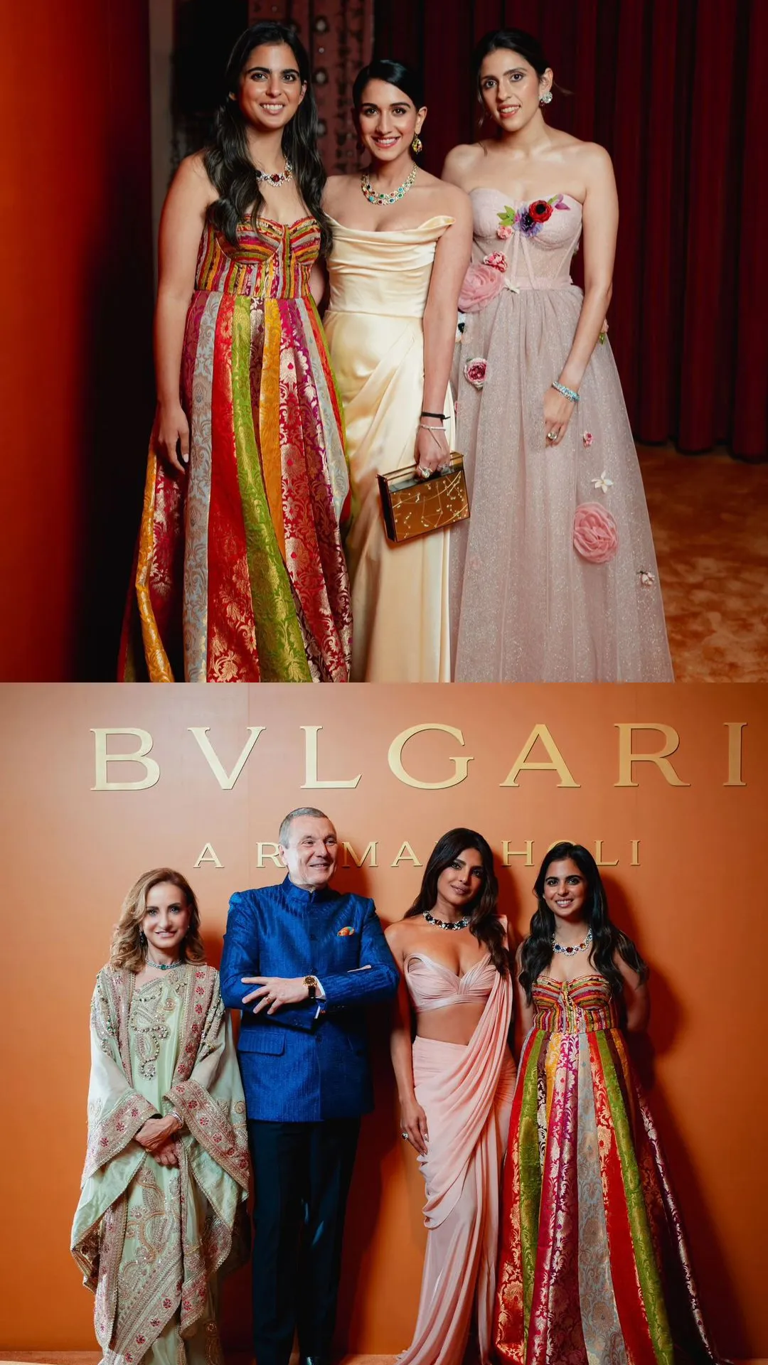 Isha Ambani's 'Roman Holi' bash: A star-studded gala event