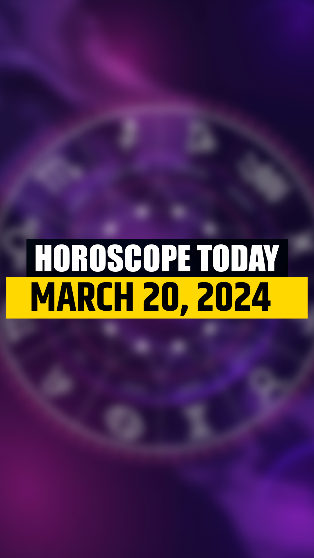 Leo to get good news, know about other zodiac signs in March 20, 2024 horoscope