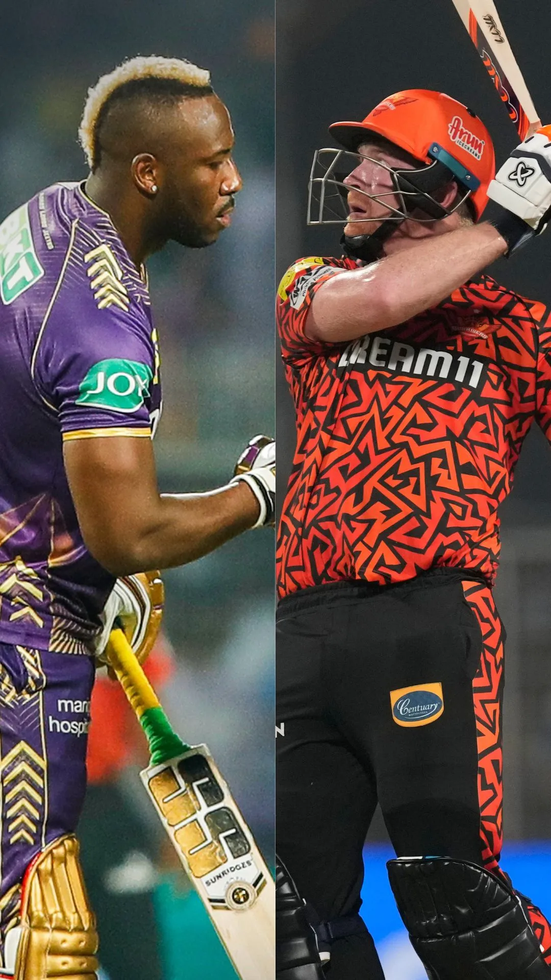 Comparing Russell's 64 vs Klaasen's 63 in KKR vs SRH IPL thriller; feat 15 sixes