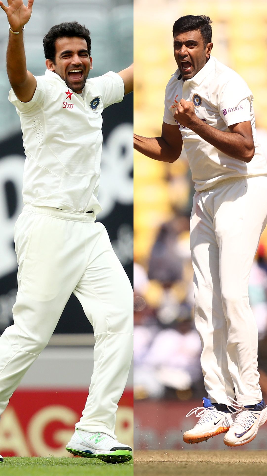 Indians with the most wickets against top Test teams